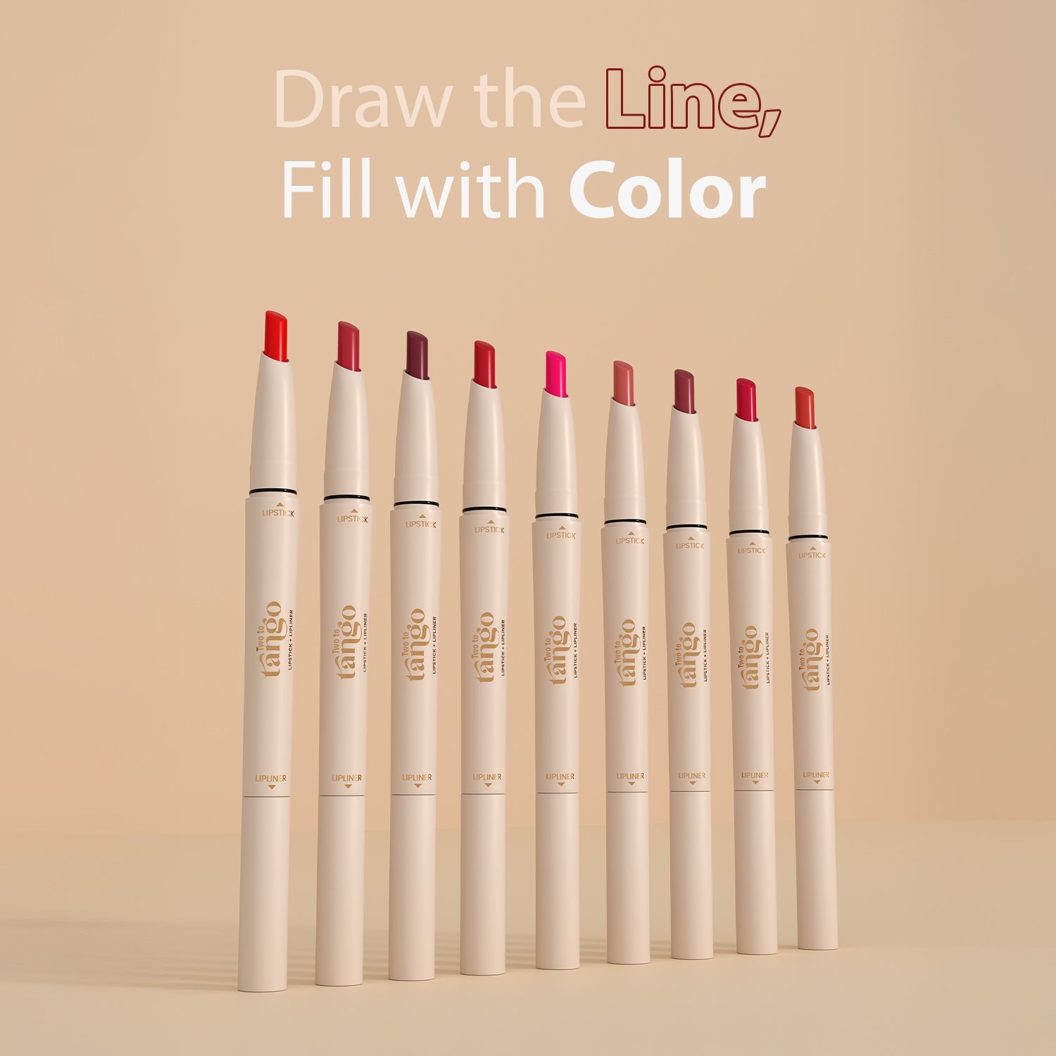 Two To Tango Lip Liner + Lipstick