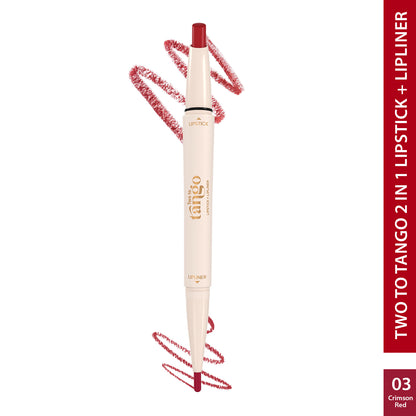 Two To Tango Lip Liner + Lipstick