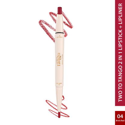 Two To Tango Lip Liner + Lipstick