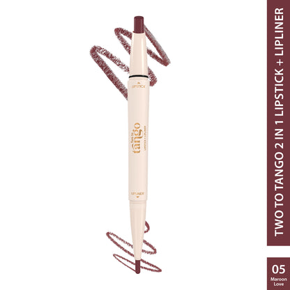 Two To Tango Lip Liner + Lipstick