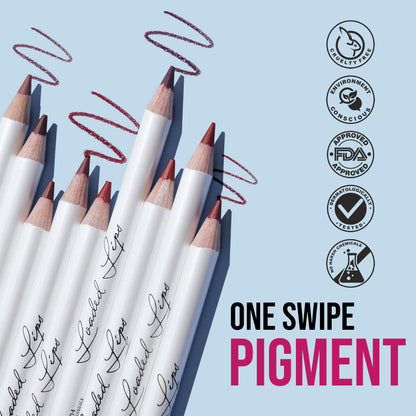 Loaded Lips Matte Lip Liner 12 Pieces Box