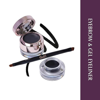 Glam21 All-Day Perfection Pack With BB Cream, Lipstick &amp; 2-IN-1 Eyebrow &amp; Gel Eyeliner (Pack of 3)