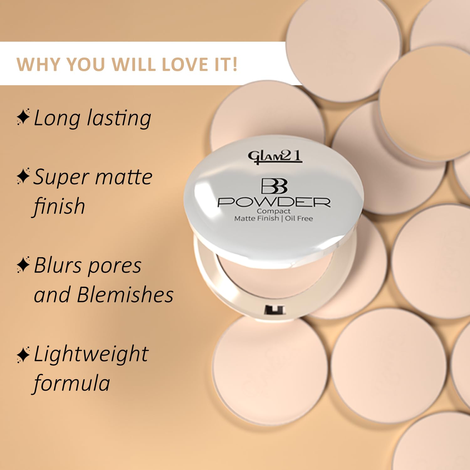 Velvet Touch Foundation +BB 2-in-1 Compact Powder Combo