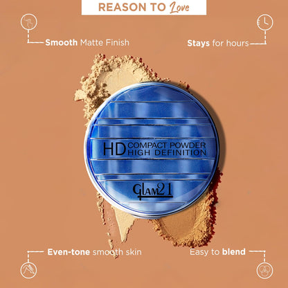 BB Cream Foundation &amp; 2-in-1 HD Compact Powder Combo