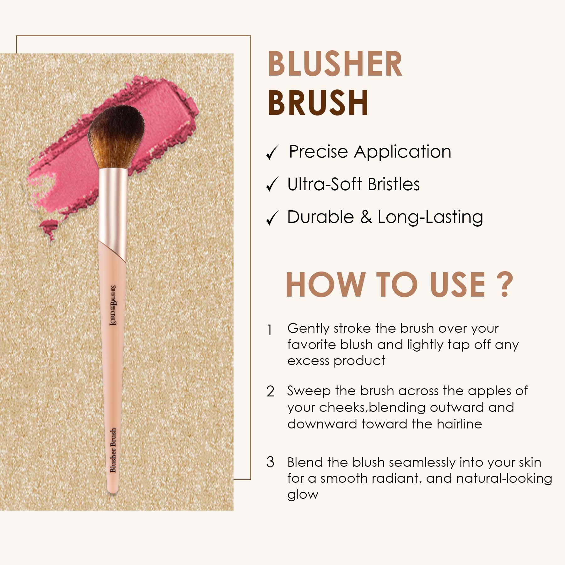 Lord Of The Brushes Blusher Brush banner