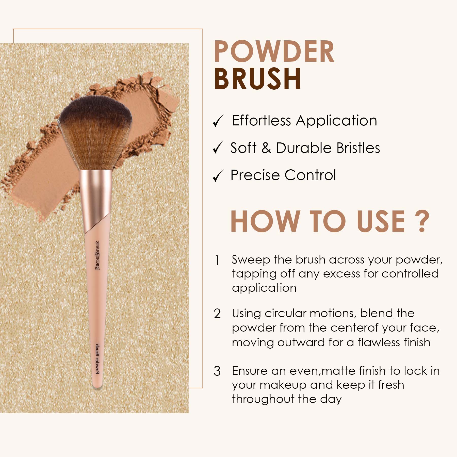 Lord Of The Brushes Powder Brush banner