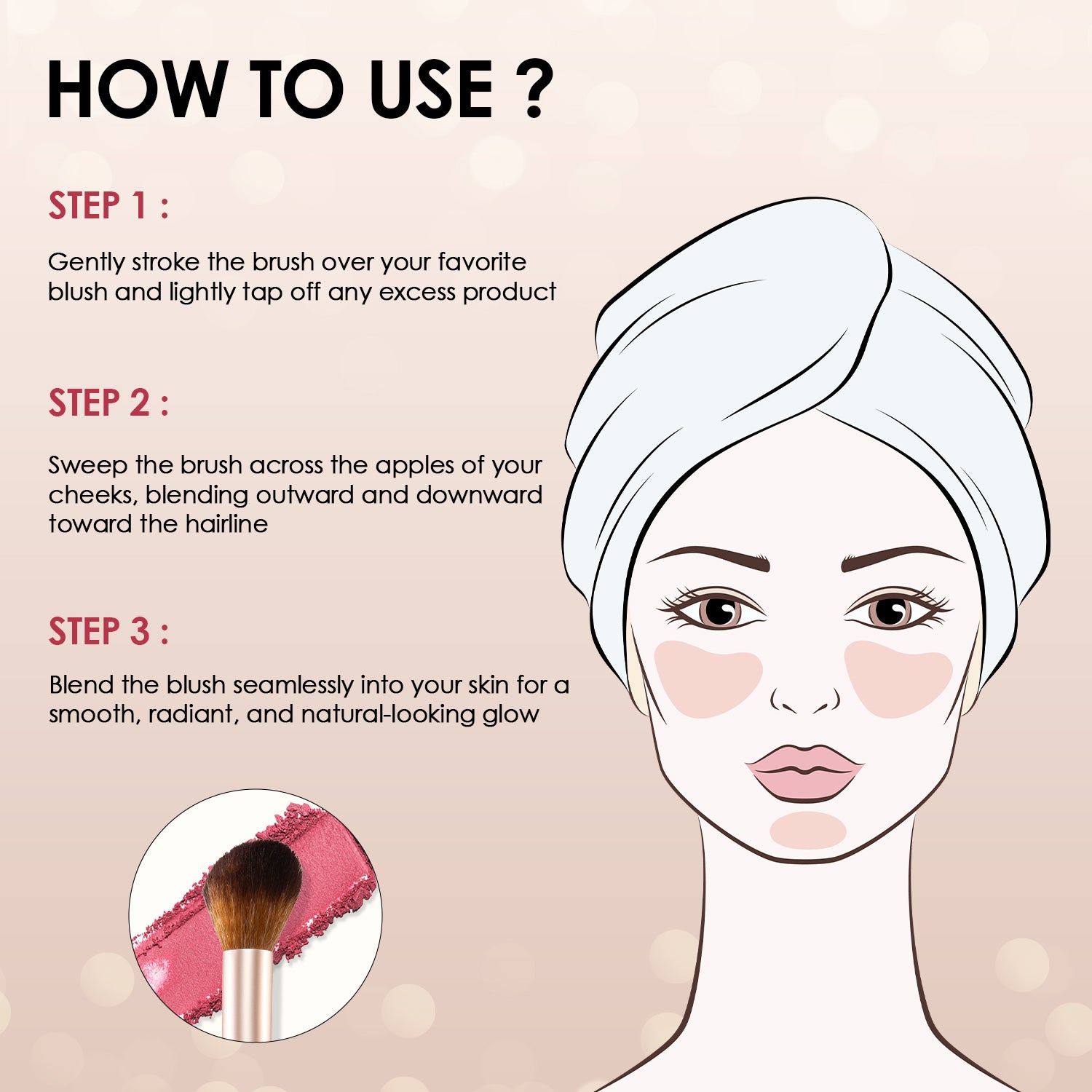 Lord Of The Brushes Blusher Brush
