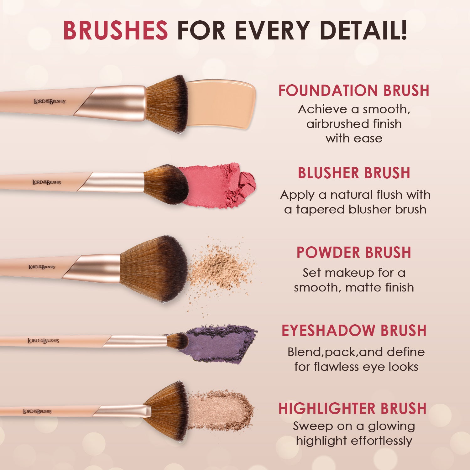Lord Of The Brushes Blusher Brush