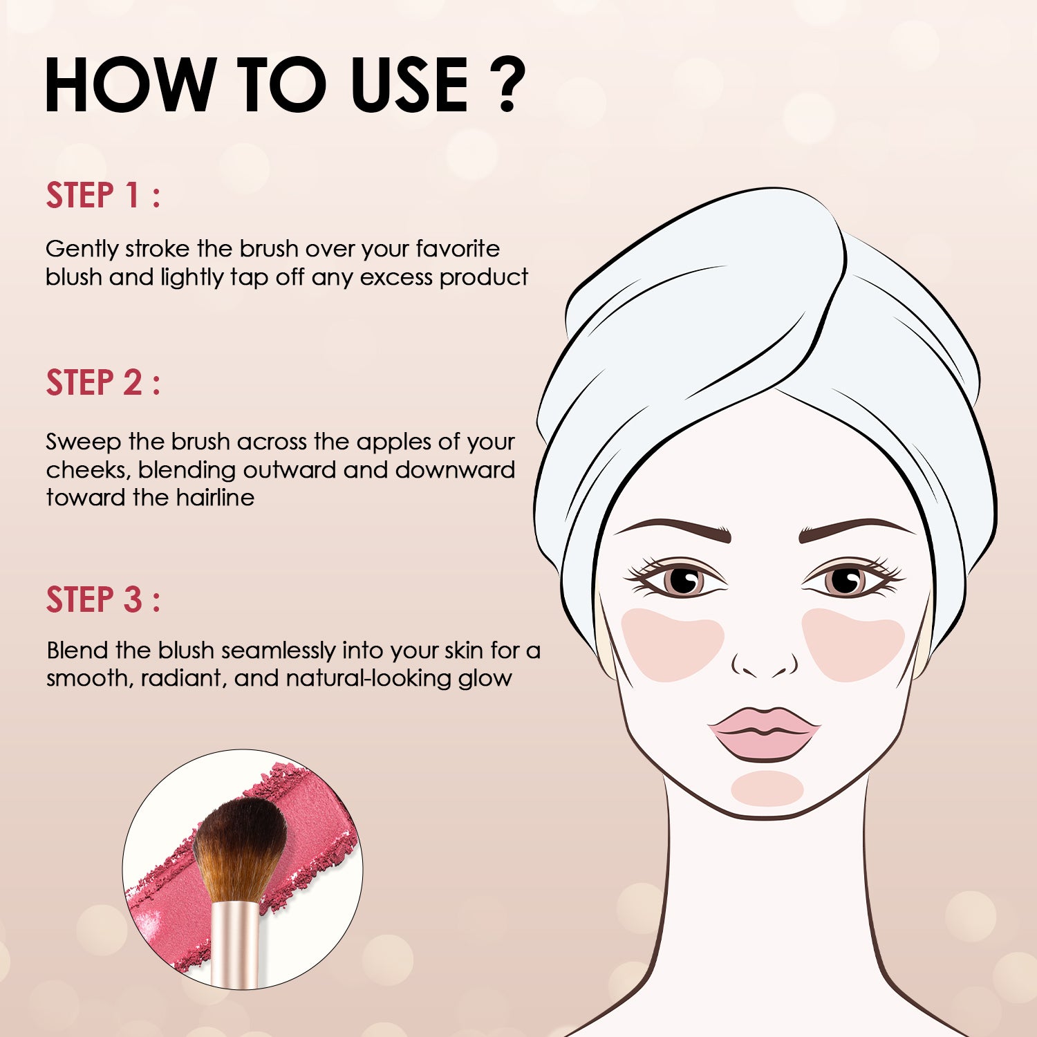 Lord Of The Brushes Blusher Brush
