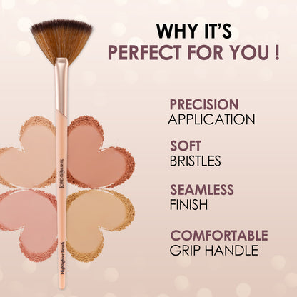 Lord of the brushes highlighter Fan Brush