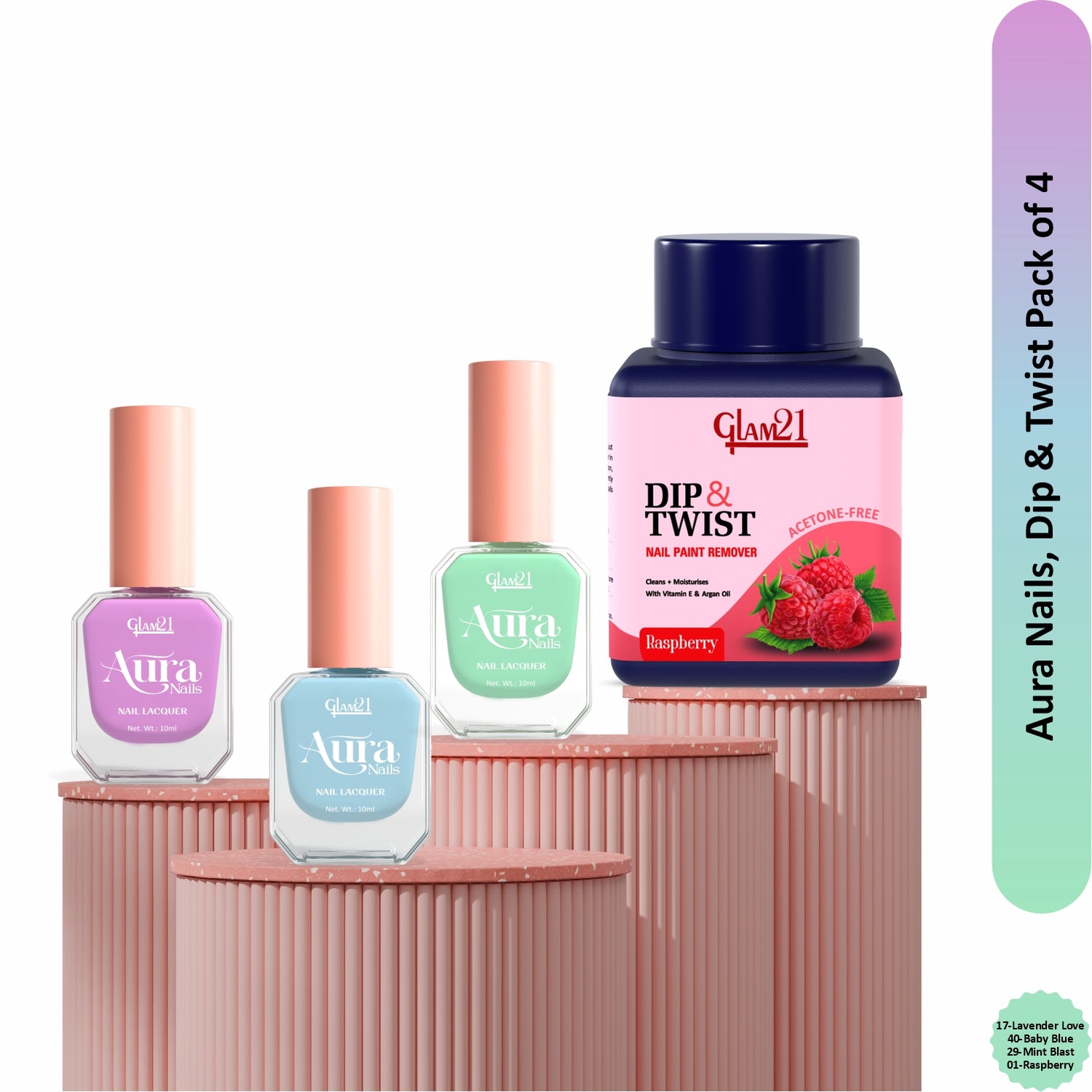 Aura Nail Paint Combo