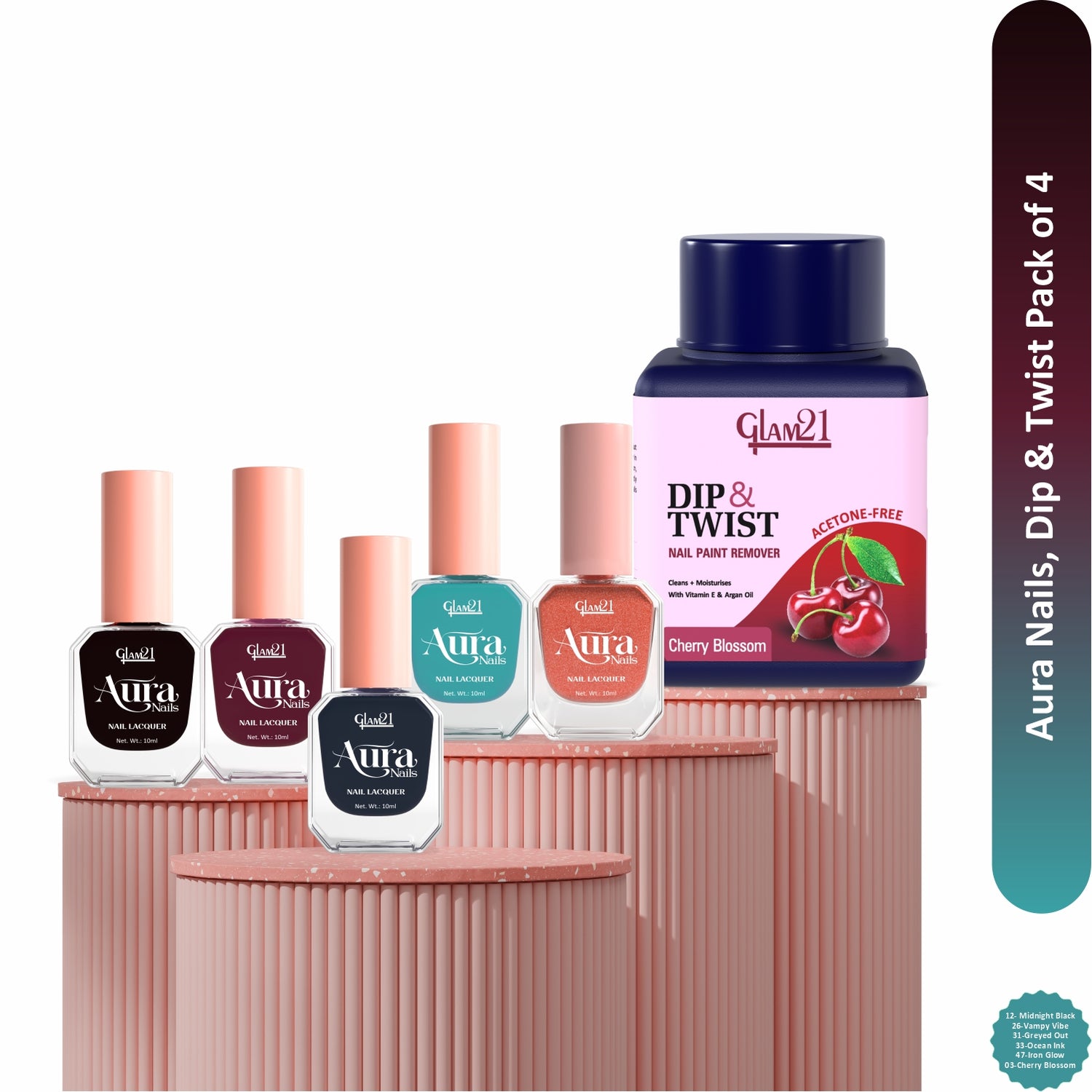 Aura Nail Paint Combo