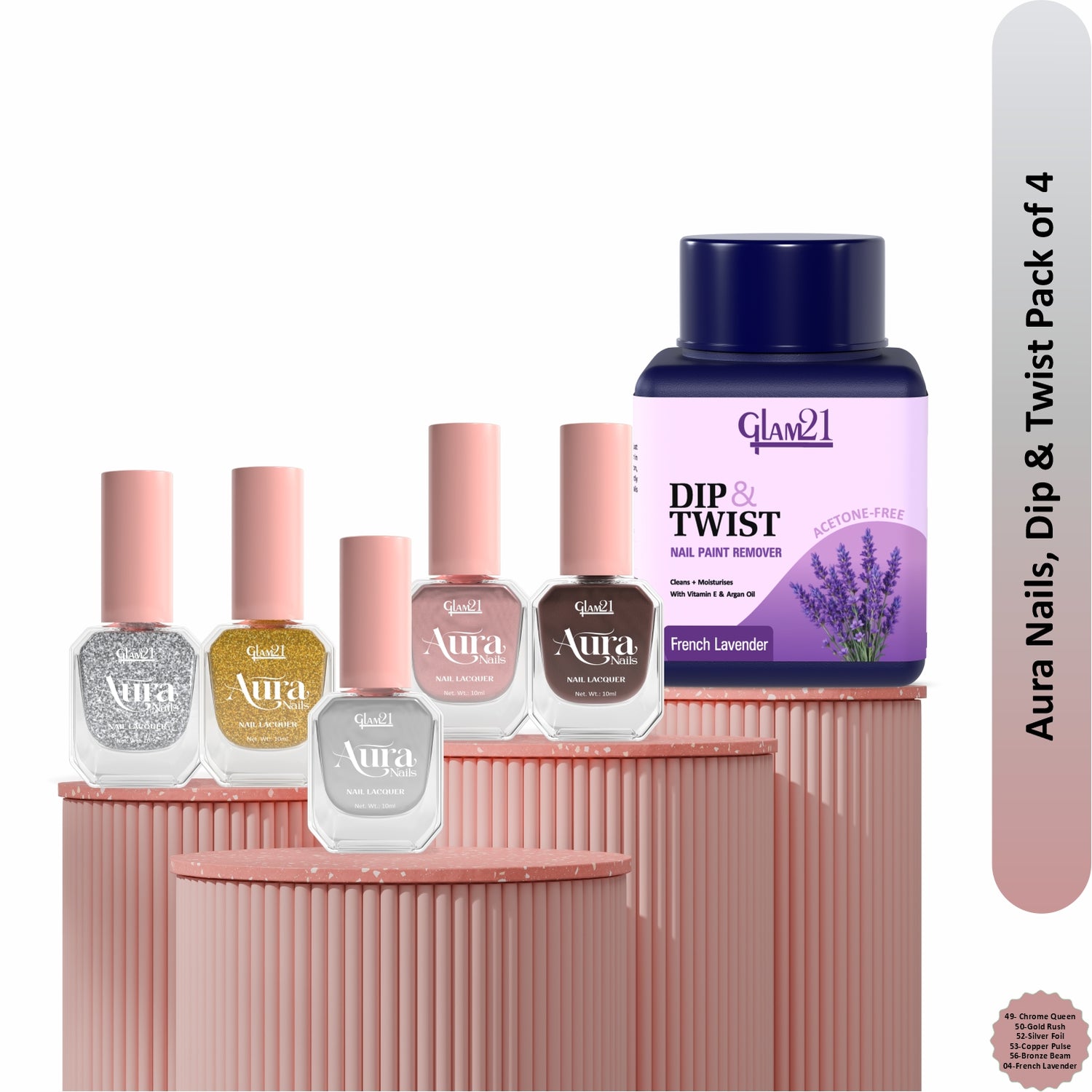 Aura Nail Paint Combo