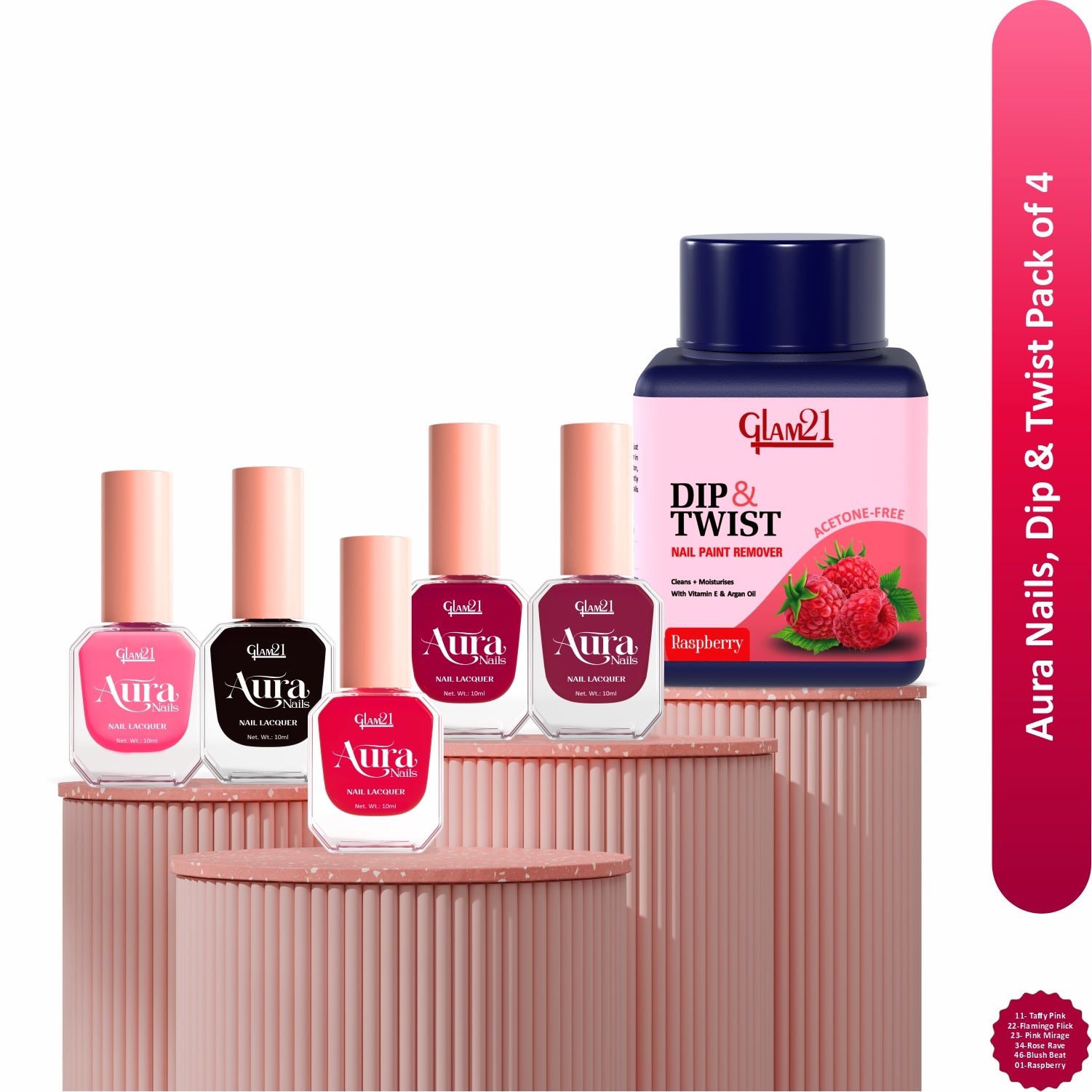 Aura Nail Paint Combo