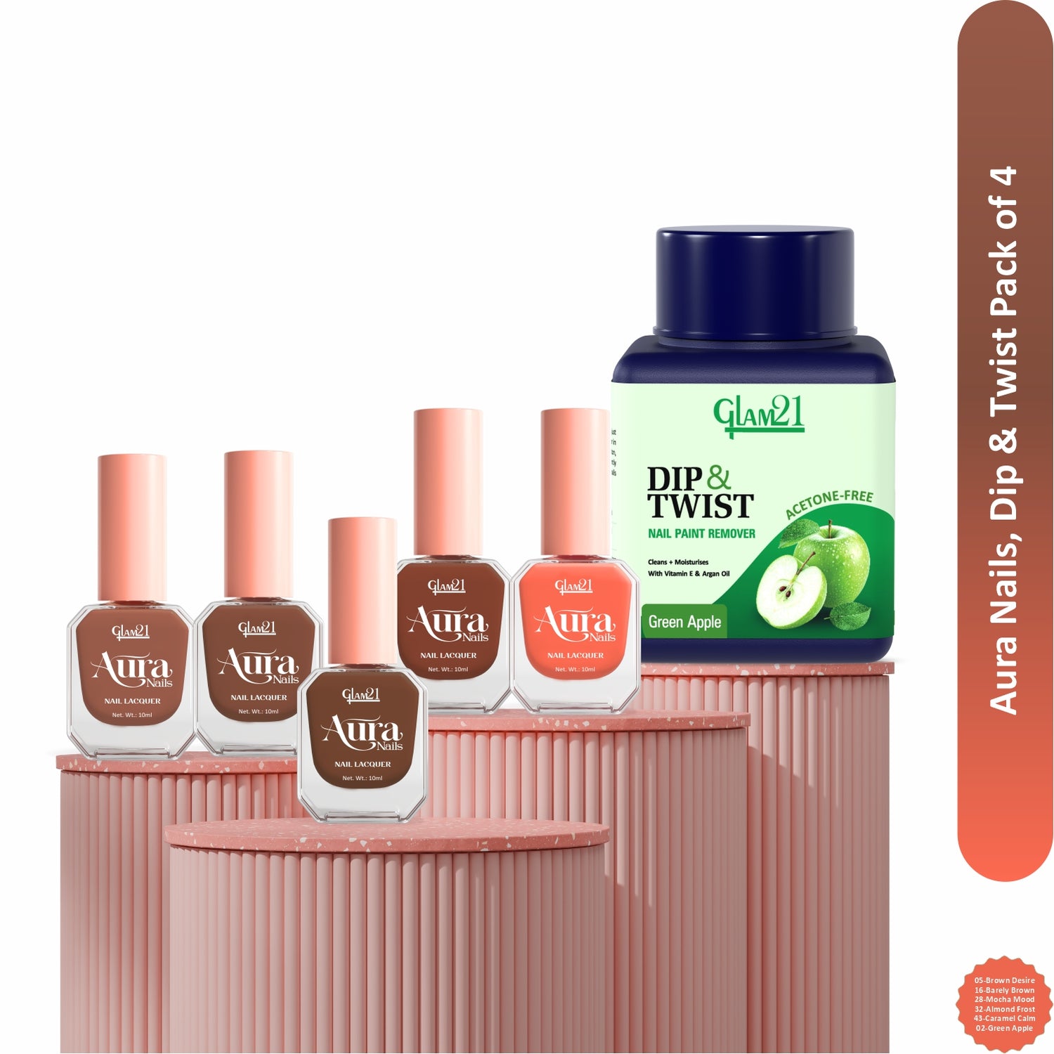 Aura Nail Paint Combo