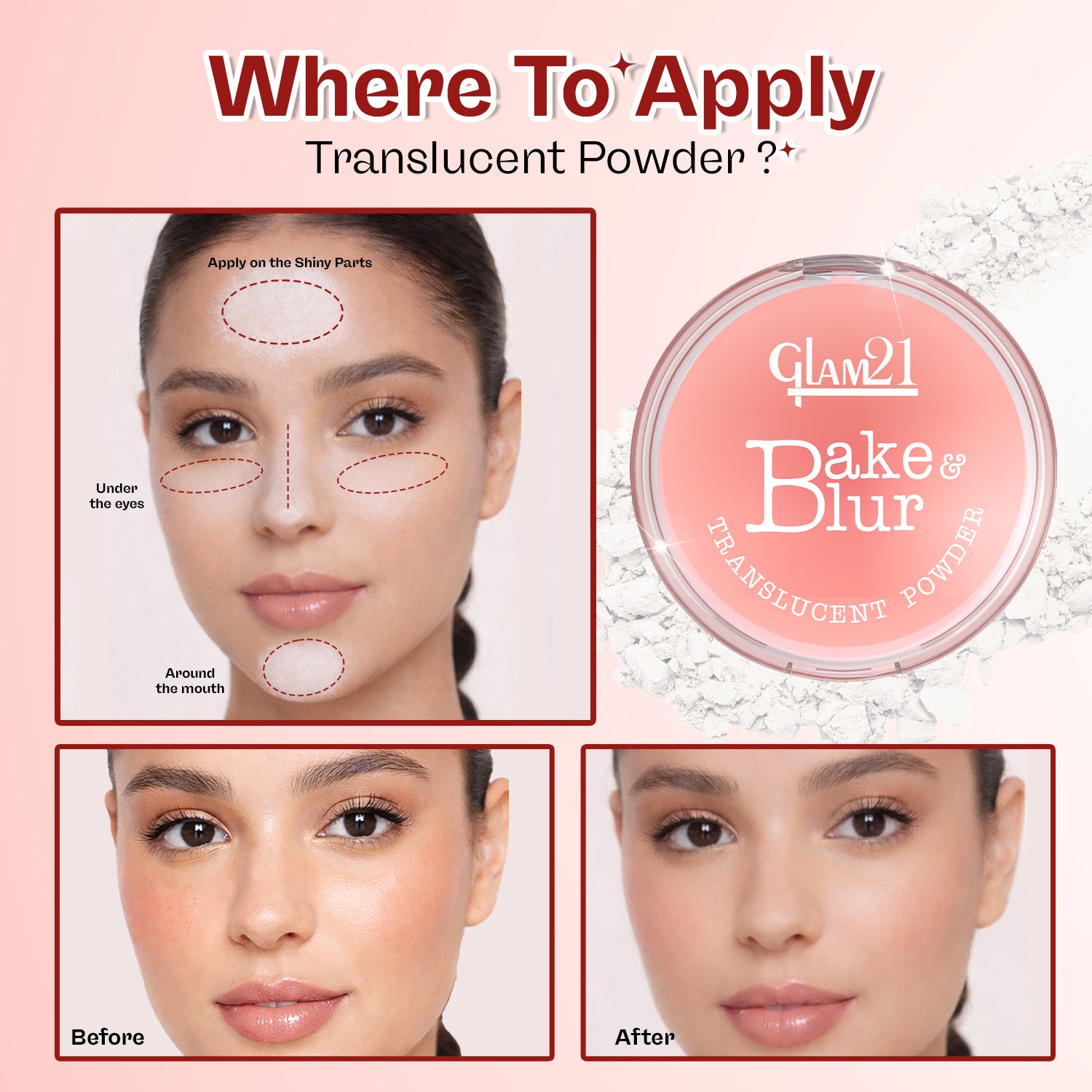 Bake &amp; Blur Translucent Powder