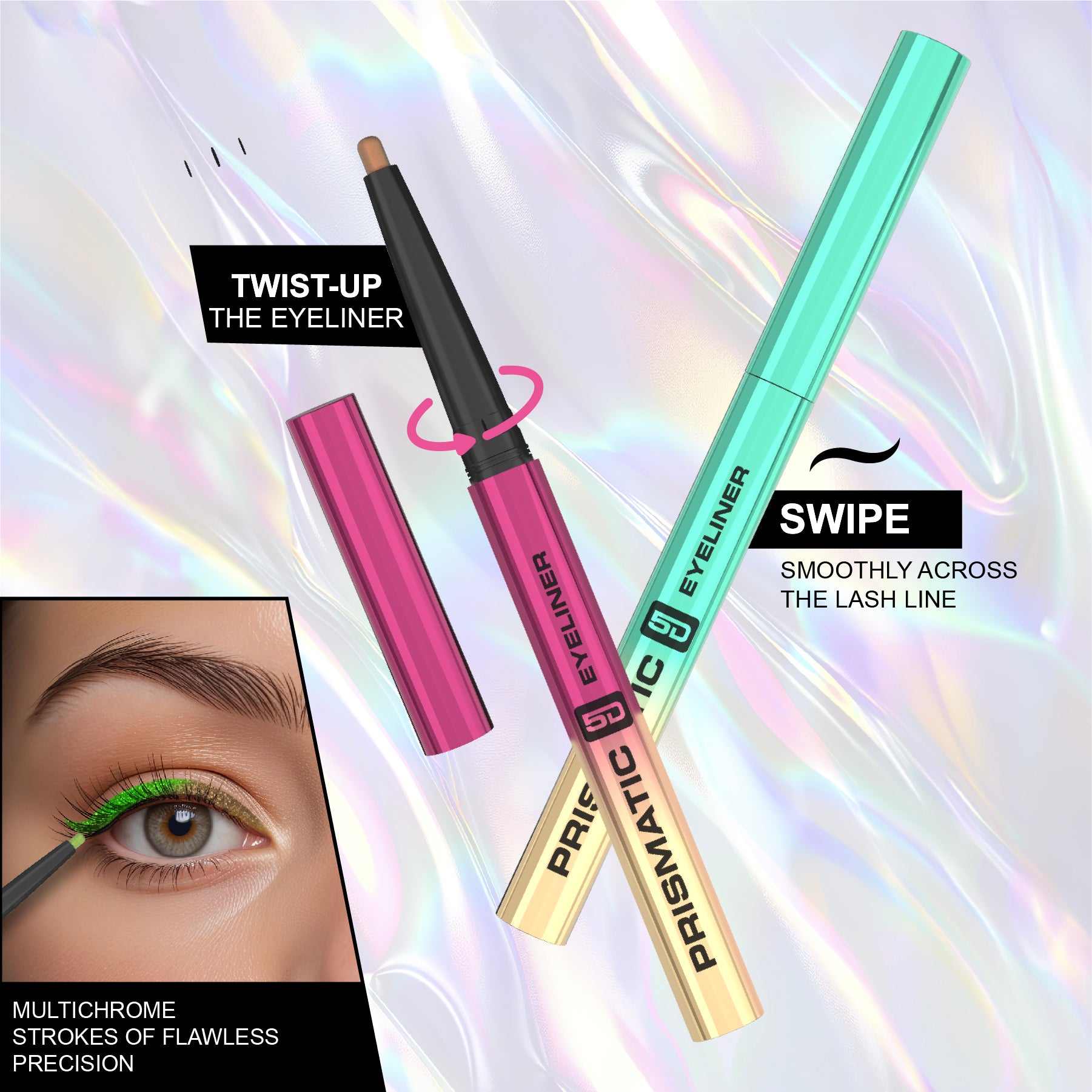 Prismatic 5D Eyeliner banner