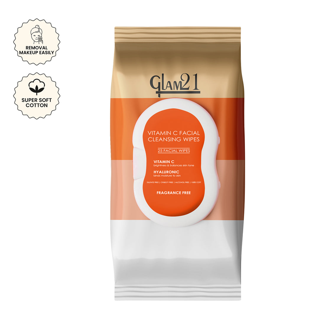 Make-up Remover Wipes With Vitamin C &amp; Hyaluronic Acid