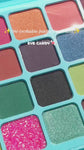 20 Color Eyeshadow Palette Combination of Mattes and Shimmers