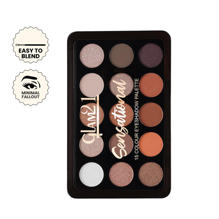 Sensational 15 Colour Eyeshadow Palette