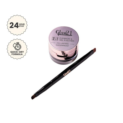 2-IN-1 Eyebrow & Gel Eyeliner