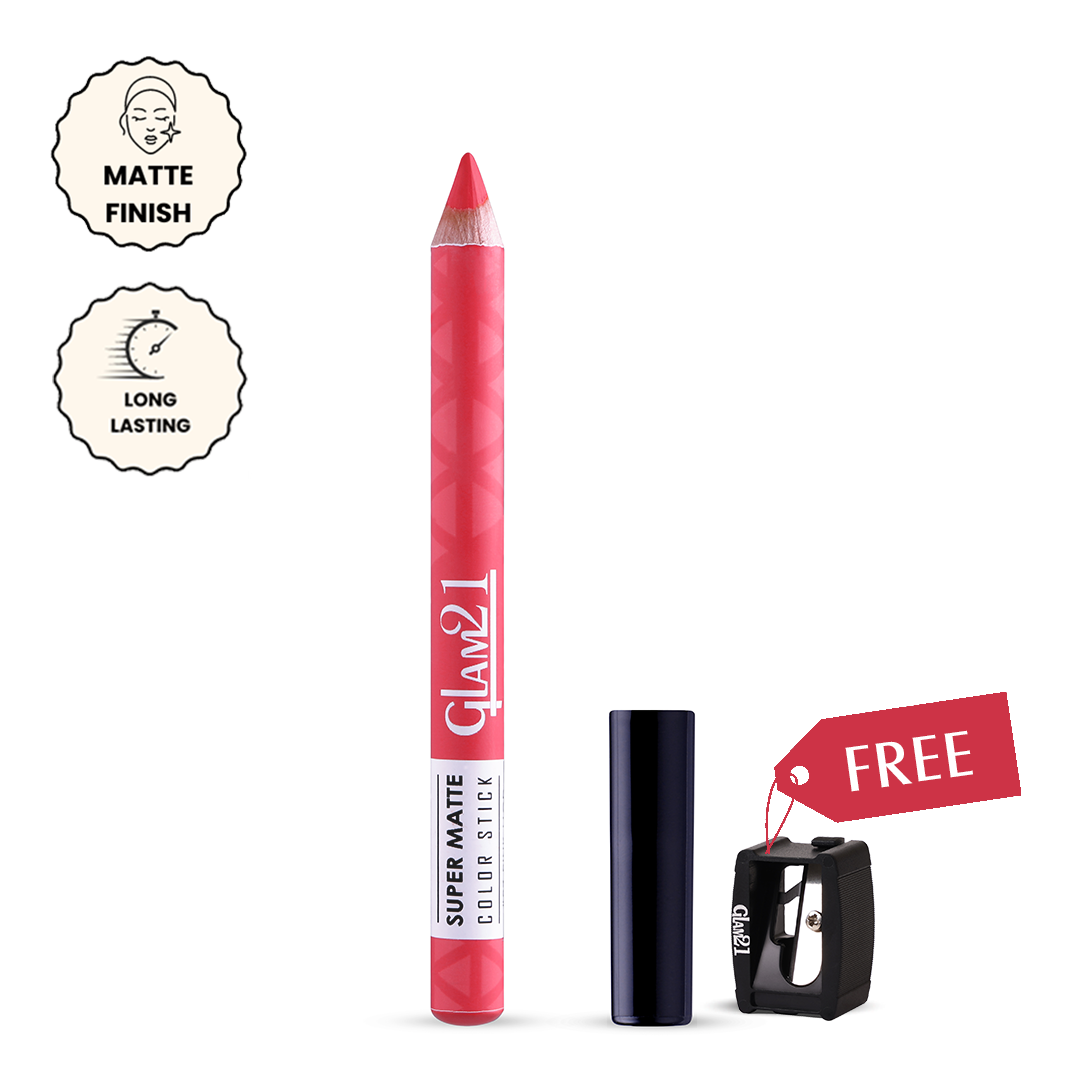 Glam21 Super Matte Colorstick Lipstick 07-PINK MOD 1