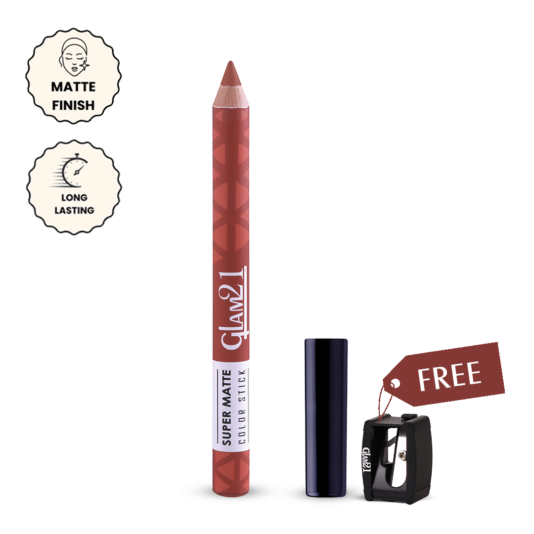 Glam21 Super Matte Colorstick Lipstick 10-TEMPT 1