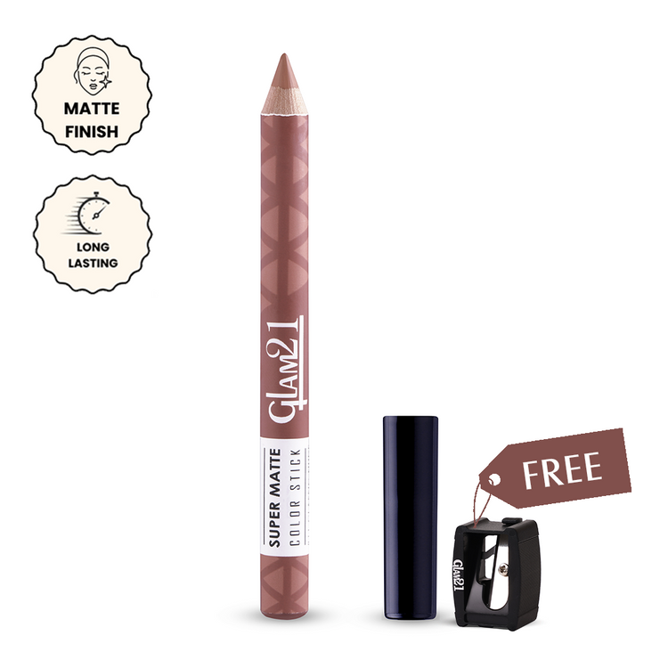 Glam21 Super Matte Colorstick Lipstick 11-CLASSIC NUDE 1