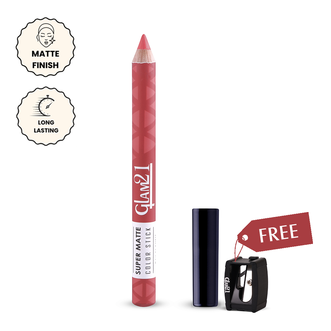 Glam21 Super Matte Colorstick Lipstick 12-FLAUNT 1